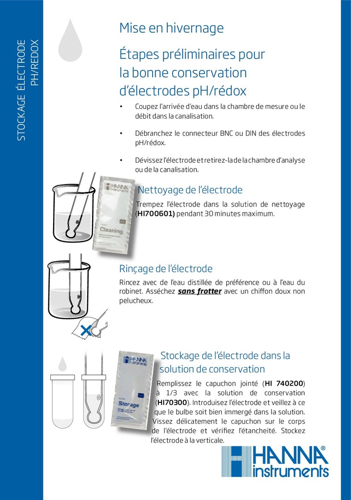 Capuchon d hivernage pour sonde